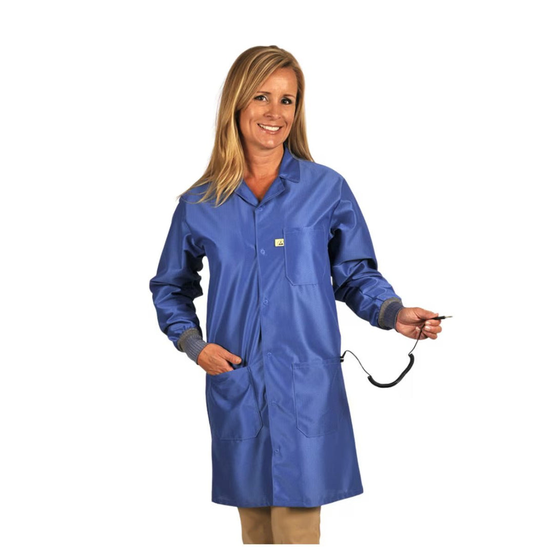 Tech Wear LIC - 43C - 3XL Smock - IVX - 400 Fabric - Jacket - 3 Pocket Color = Royal Blue, 3XL, Knitted Cuffs MTESolutions