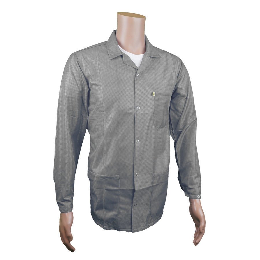 Tech Wear LOJ - 53 - XS Smock - Traditional OFX - 100 - Jacket - 3 Pocket Color = Gray, XS MTESolutions