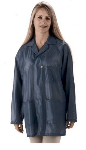 Tech Wear LOJ - 63KEY - 3XL Smock - Traditional OFX - 100 - Jacket - 3 Pocket Color = Navy Blue, 3XL, With Key MTESolutions