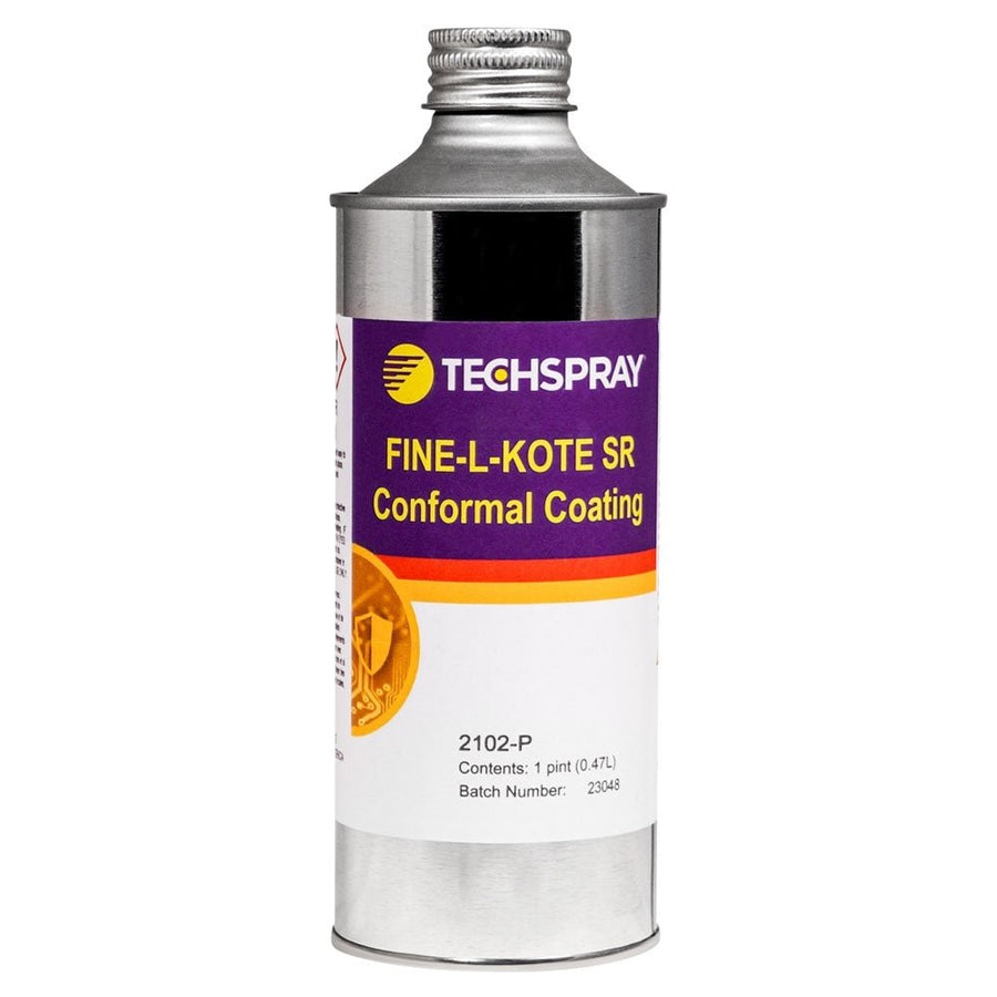 Techspray 2102 - P Fine - L - Kote SR Silicone Conformal Coating Standard Viscosity - 1 Pint / 2 per case MTESolutions
