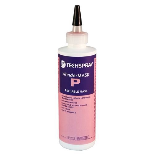 Techspray 2211 - 8SQ, WonderMASK P Peelable Solder Mask, 8oz Bottle MTESolutions