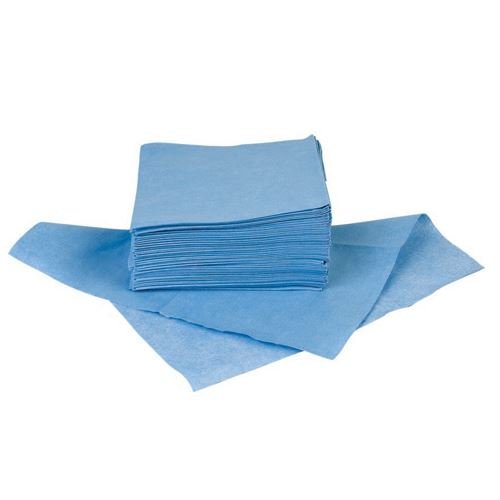 Techspray 2364 - 50 Techclean Blue Maintenance Wipe, 12 in x12 in 50 Wipes per Bag / 20 Bags per Case MTESolutions