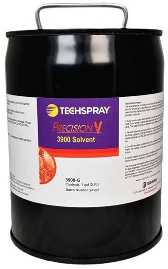 Techspray Precision - V Solvent 3900 - G, 1 Gallon 100% US Made, Heavy - duty, Low GWP degreaser, PFAS FREE MTESolutions