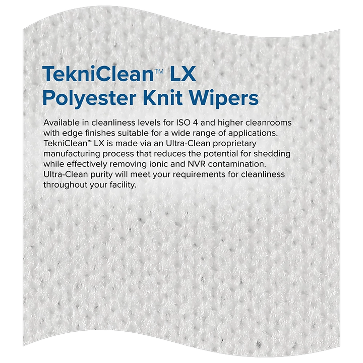 Teknipure TC2P99S, Sterile Polyester Knit Wiper 9" X 9", Case of 500 MTESolutions