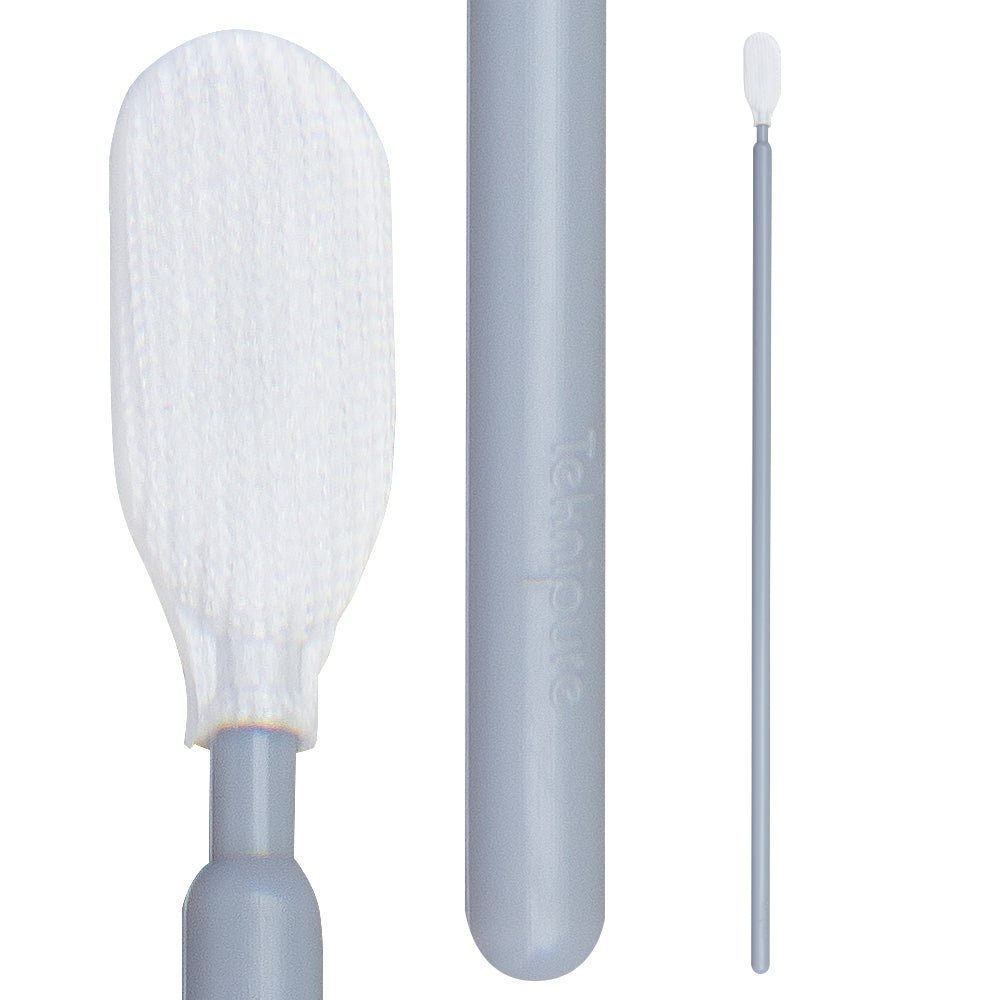 Teknipure TKS510E, Tekniswab Medium Head Polyester ESD Swab with Long Handle, 6.398 in, 1000 per case MTESolutions