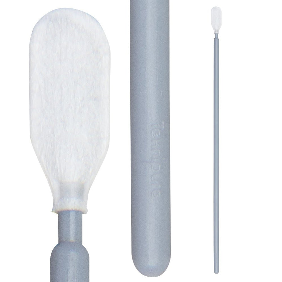 Teknipure TKS511E, Tekniswab Medium Head Microfiber Woven ESD Swab with Long Handle, 6.417 in , 1000 per case MTESolutions