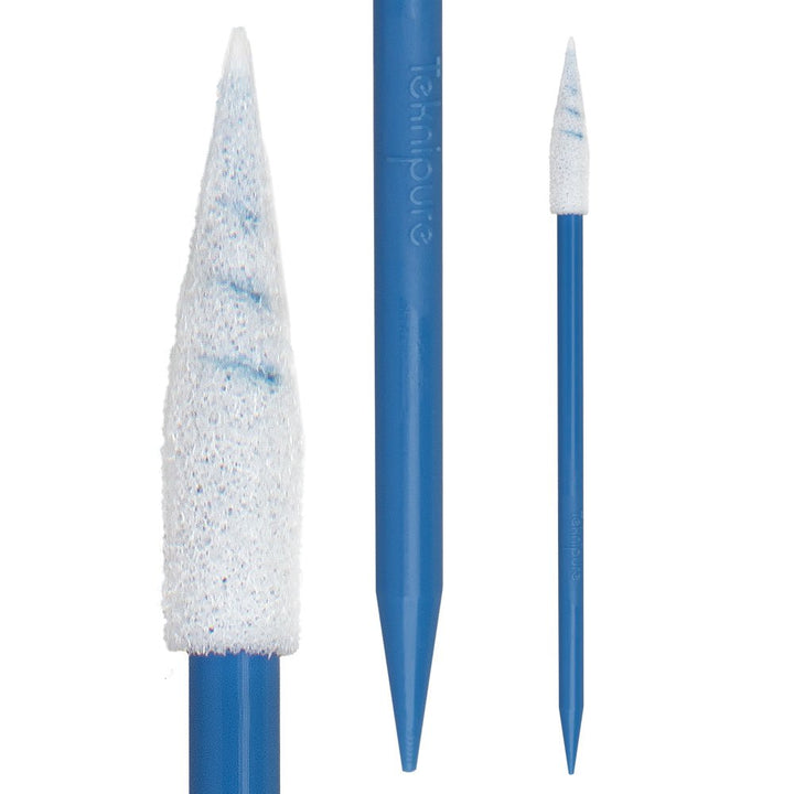 Teknipure TKS520F, Tekniswab Pointed Spiral Foam Dual End Swab, 2.614 in 2500 per case MTESolutions