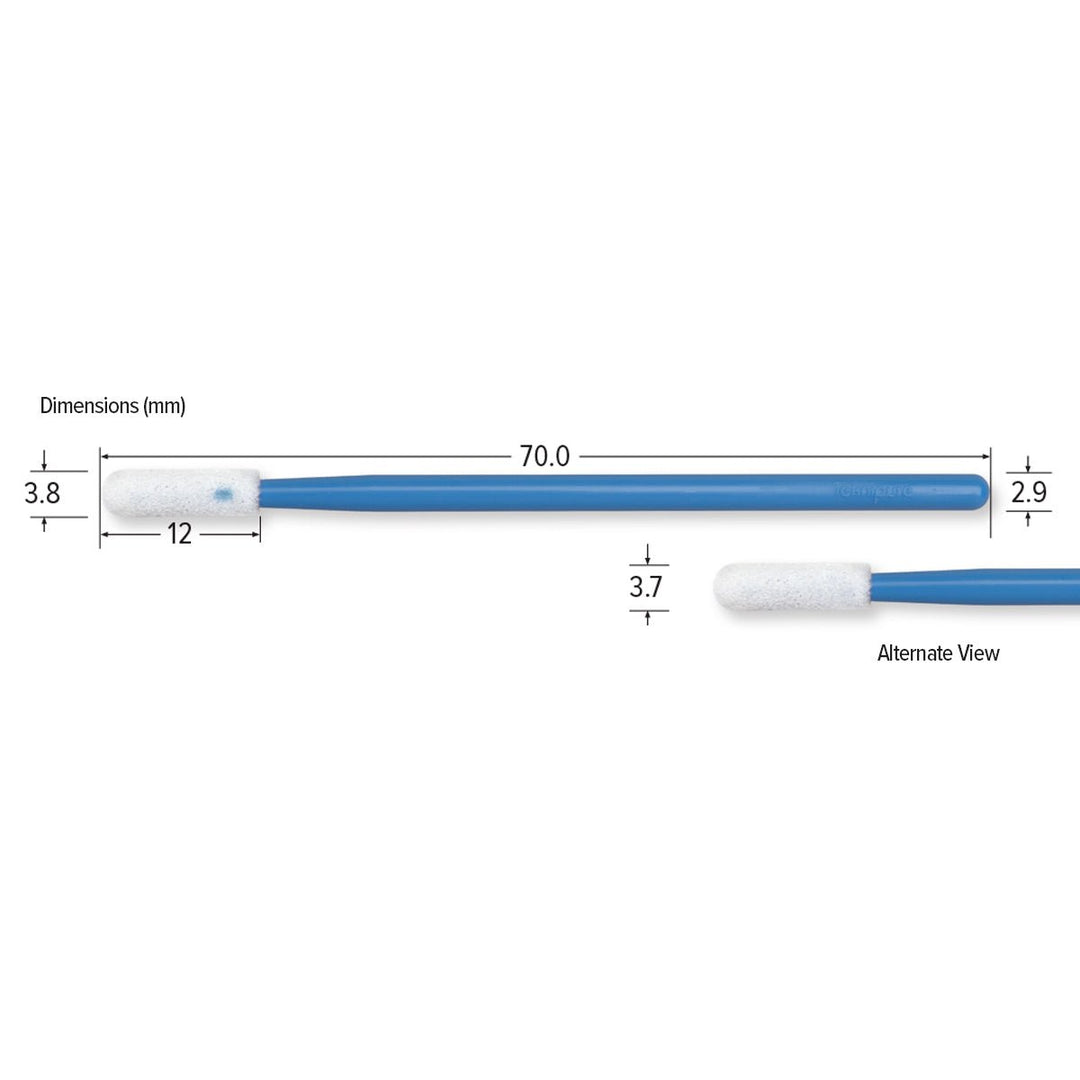 Teknipure TKS522F Tekniswab Small Foam Swab, 2.756 in, 2500 per case MTESolutions