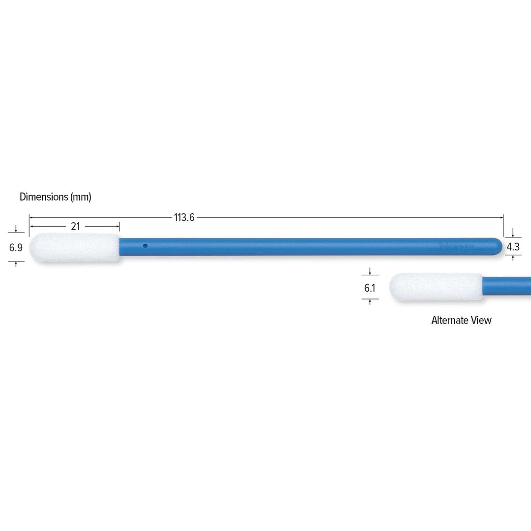 Teknipure TKS525F, TekniSwab Medium Foam Swab, 4.472 in MTESolutions