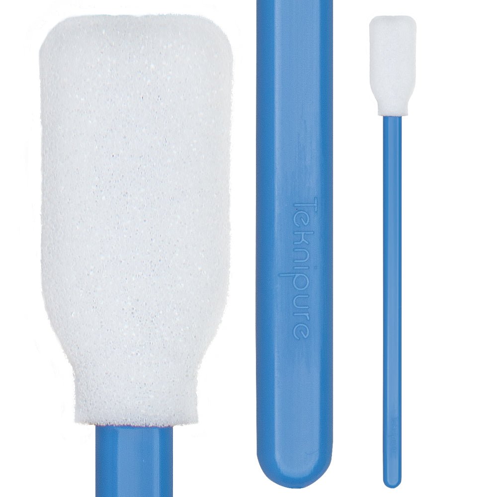 Teknipure TKS526F, Tekniswab Rectangular Head Foam Swab, 4.953 in MTESolutions