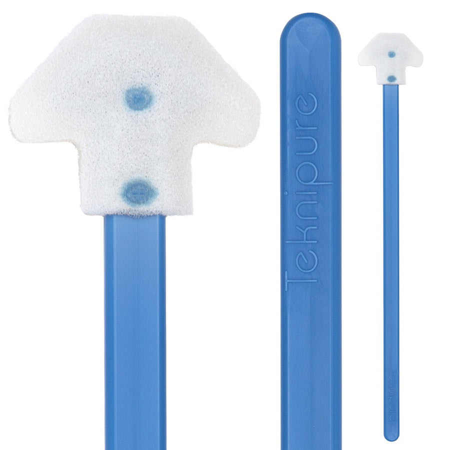 Teknipure TKS530F Channel Foam Swab, 5.949" (15.10 cm) MTESolutions