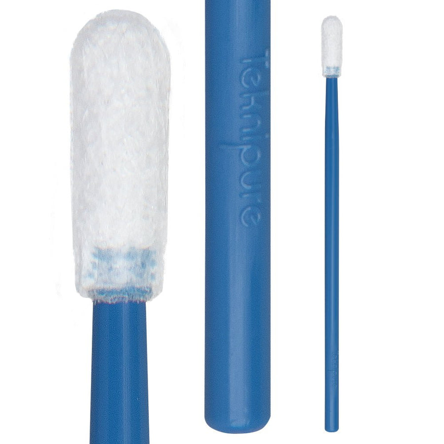 Teknipure TKS570MDF, Tekniswab Microdenier over Foam Small Swab, 2.713 in, 2500 per case MTESolutions