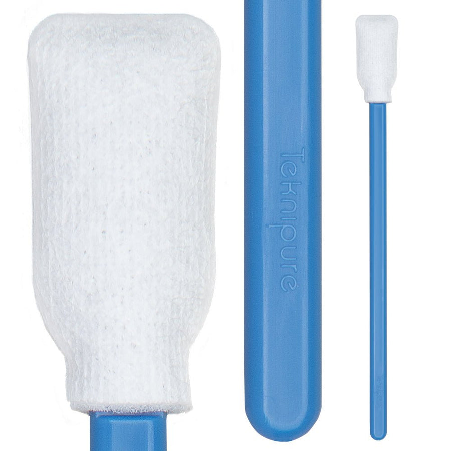 Teknipure TKS571MDF, Tekniswab Microdenier over Foam Rectangular Head Swab, 4.996 in 1000 per case MTESolutions