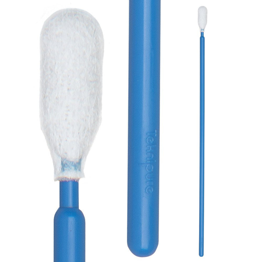 Teknipure TKS572MDF Tekniswab Microdenier over Foam Medium Head Swab with long handle, 6.413 in MTESolutions