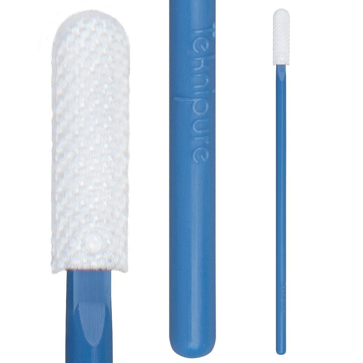 Teknipure TKS580MW, Tekniswab Microfiber Woven Small Swab, 2.799 in (7.11 cm) 2500 Swabs per Case MTESolutions