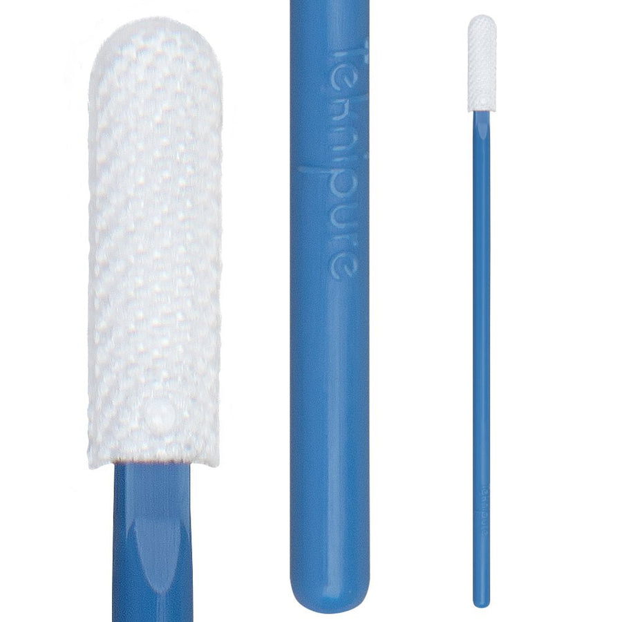 Teknipure TKS580MW, Tekniswab Microfiber Woven Small Swab, 2.799 in (7.11 cm) 2500 Swabs per Case MTESolutions