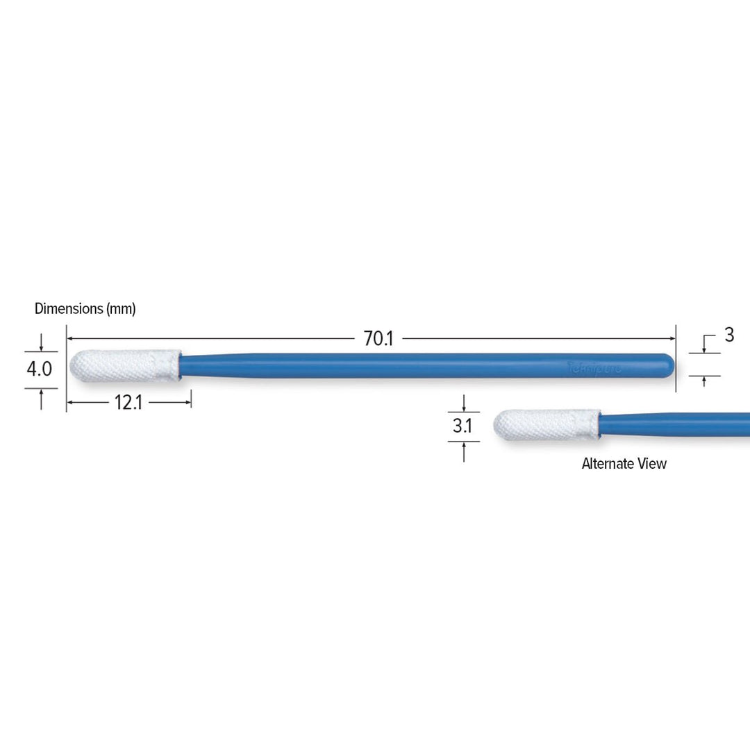 Teknipure TKS581MW, TekniSwab Microfiber Woven Small Swab, 2.795 in, 2500 per case MTESolutions