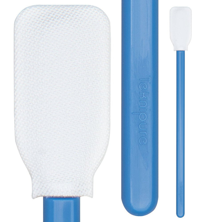 Teknipure TKS583MW Tekniswab Microfiber Woven Rectangular Head Swab, 5.00 in , 1000 per case MTESolutions