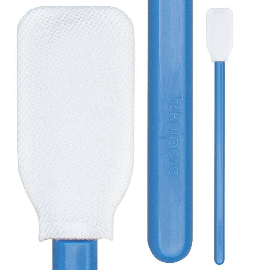 Teknipure TKS583MW Tekniswab Microfiber Woven Rectangular Head Swab, 5.00 in , 1000 per case MTESolutions