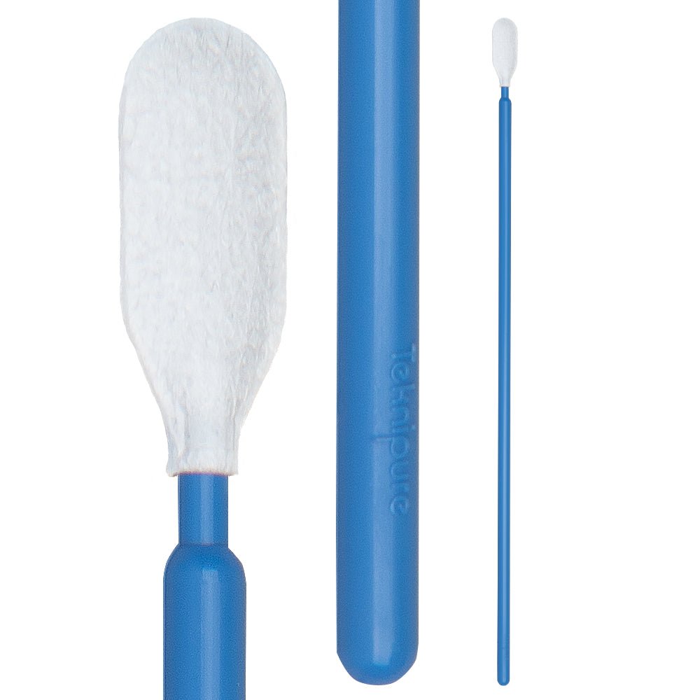 Teknipure TKS601MN, TekniSwab Microfiber Nonwoven Rectangular Head Swab, 5.004 in MTESolutions