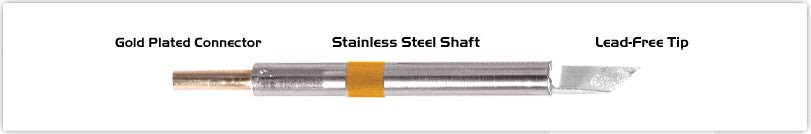 Thermaltronics K75Ds061 Knife 4.50Mm (0.177"), Increased Tin Area 6.1Mm (0.24") MTESolutions