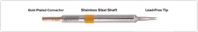Thermaltronics K75Lr018A Chisel Long Reach 1.78Mm (0.07") MTESolutions