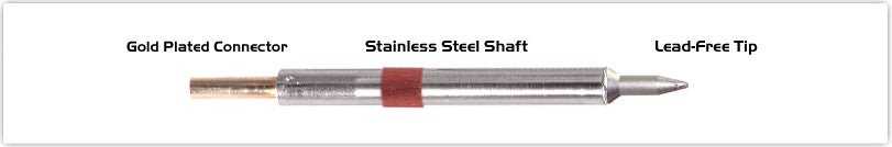 Thermaltronics K80Ch008 Chisel 30Deg 0.8Mm (0.031"), Micro Fine MTESolutions