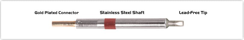Thermaltronics K80Ch032A Chisel 30Deg 3.20Mm (0.13") MTESolutions