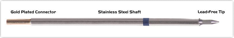 Thermaltronics M6Ch008 Chisel 30Deg 0.8Mm (0.031"), Micro Fine MTESolutions