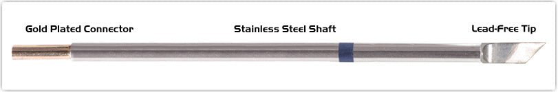 Thermaltronics M6Ds526 Knife 4.83Mm (0.19"), Increased Tin Area 5.84Mm (0.23") MTESolutions