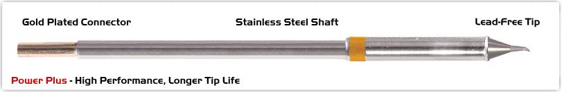 Thermaltronics M7Sb275H Bent Sharp 30Deg 0.5Mm (0.02"), Power Plus MTESolutions