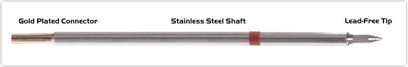 Thermaltronics M8Ch006 Chisel 30Deg 0.6Mm (0.024"), Micro Fine MTESolutions