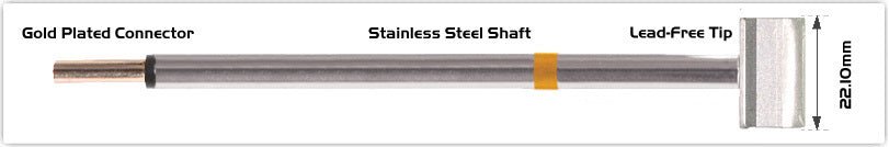 Thermaltronics Pm75Lb127 Blade Tip 22.1 Mm (0.87") MTESolutions