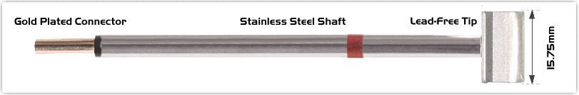 Thermaltronics Pm80Lb126 Blade Tip 15.75Mm (0.62") MTESolutions