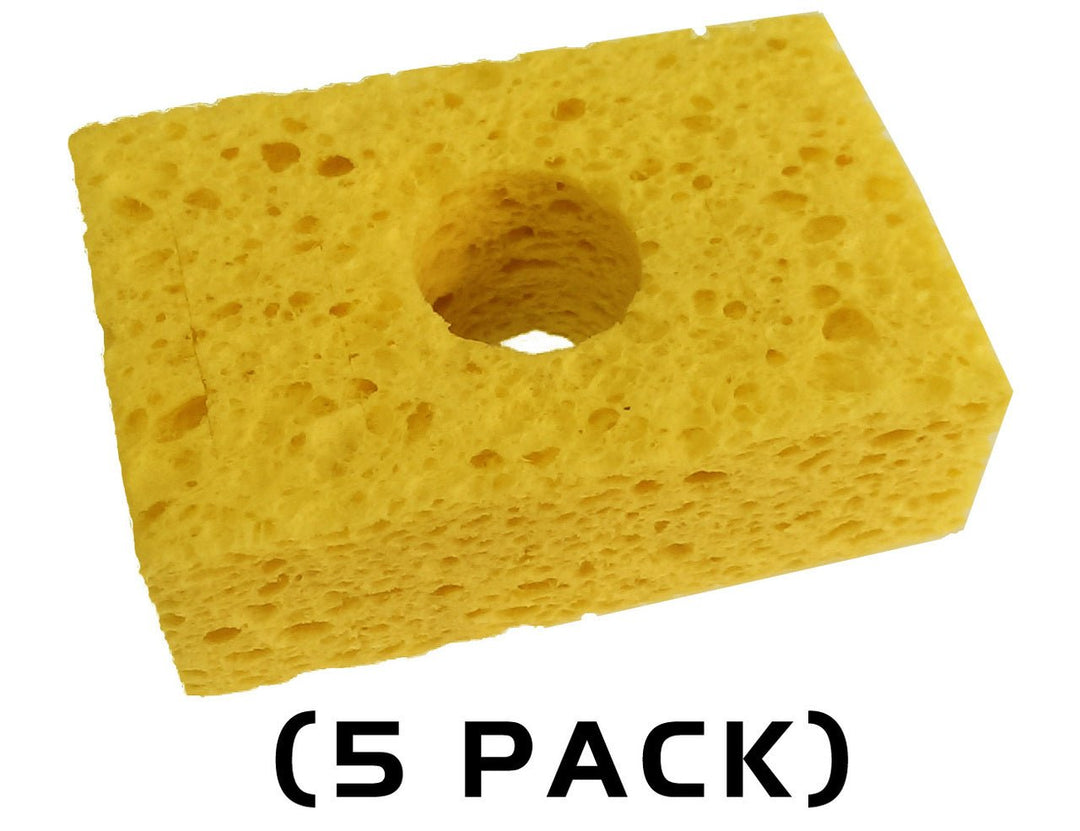 Thermaltronics Spg - 5 Yellow, Sponge, (3.2" X 2.1") (5 Pack) MTESolutions