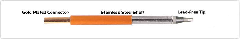Thermaltronics T70Ch024 Chisel 30Deg 2.40Mm (0.09") MTESolutions