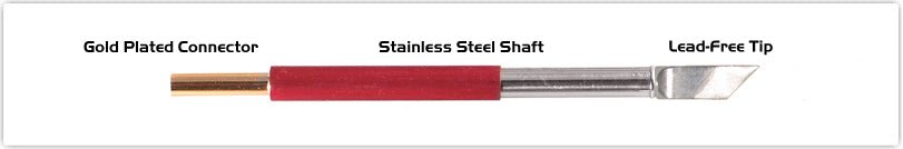 Thermaltronics Tm80Ds526 Knife 4.83Mm (0.19"), Increased Tin Area 5.84Mm (0.23") MTESolutions