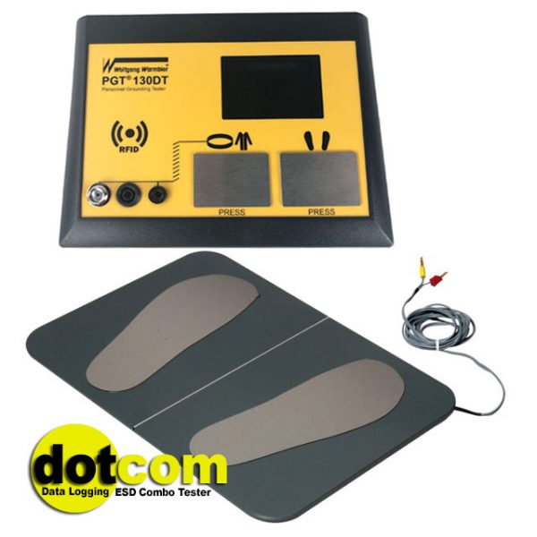Transforming Technologies 7100.PGT130.DT PGT130 ESD Tester with Data Terminal, RFID Reader, Coloured LCD Screen MTESolutions