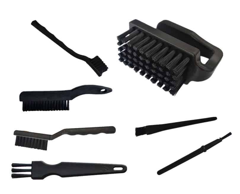 Transforming Technologies BR4427 3.75 in x 2.75 in Conductive Brush, 5 rows, 50 holes, bristle 21mm MTESolutions