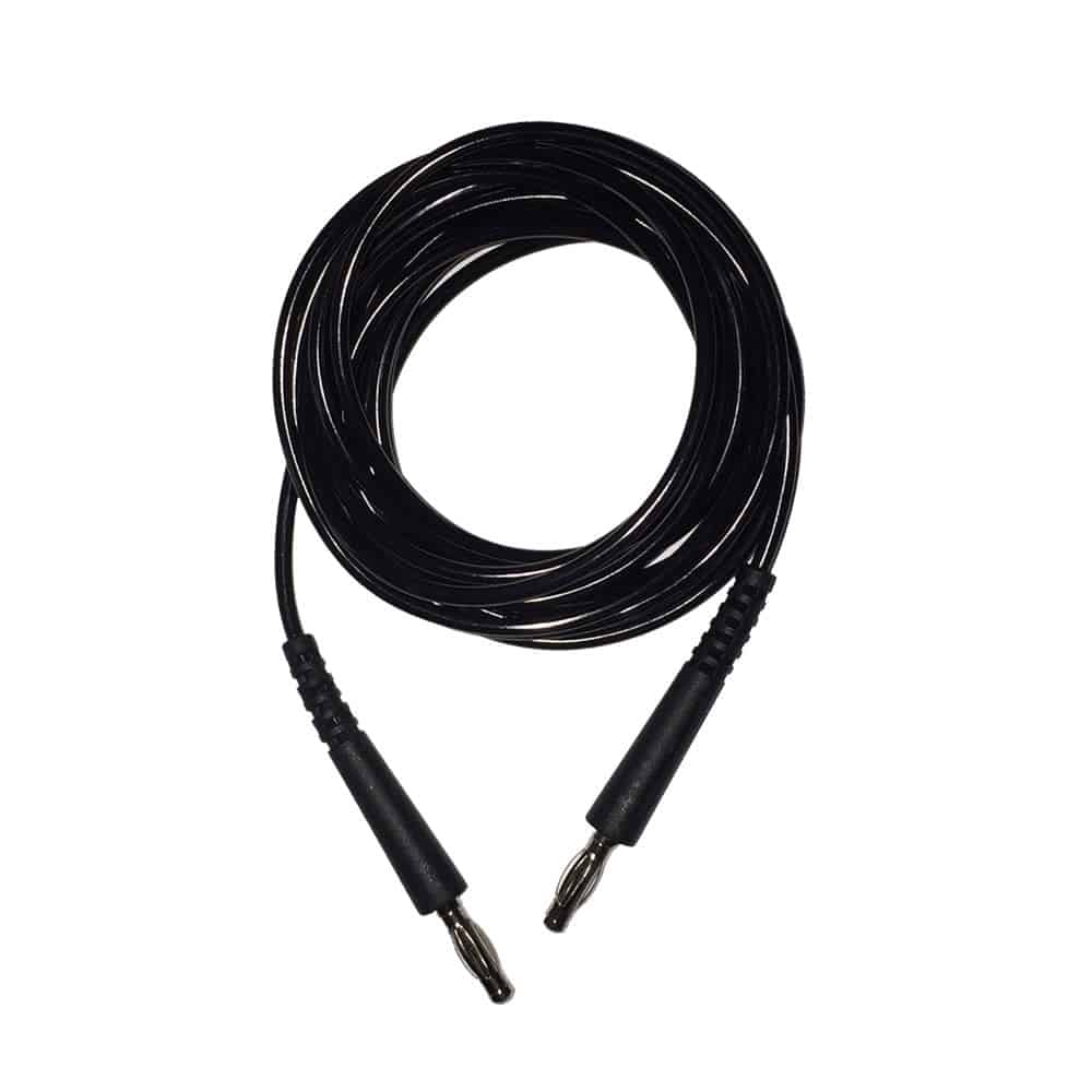 Transforming Technologies CC3000NR - S, Interconnect Two Banana Cord With No Resistor, Straight, Pack of 10 MTESolutions