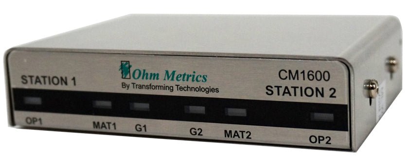 Transforming Technologies CM1600, Dual Conductor Resistance Monitor, 2 Operators + 2 Mats MTESolutions