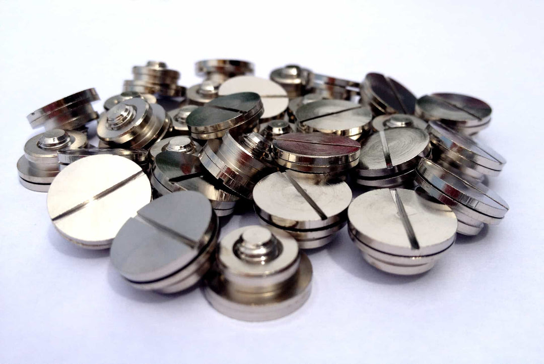 Transforming Technologies CS0123, Screw Snap Set, 10mm Stud, Pack of 10 MTESolutions