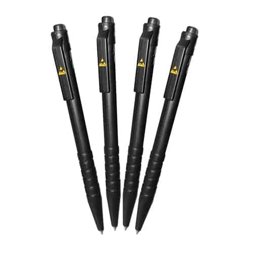 Transforming Technologies DC2000BLU, ESD Safe Pen, Blue Ink, Pack of 10 MTESolutions