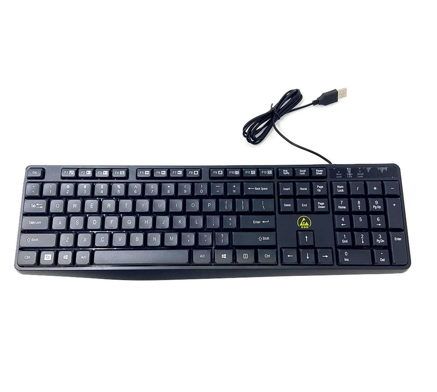 Transforming Technologies ESDKB2000 Inherently Dissipative Polymer Keyboard MTESolutions