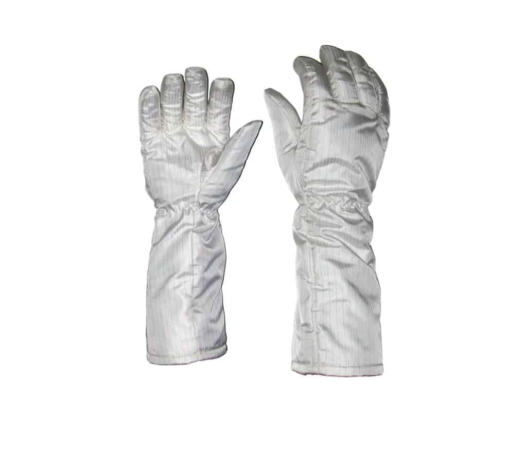 Transforming Technologies FG3905 Nomex Static Safe Cleanroom Hot Gloves, 2X - Large - 16 inch MTESolutions