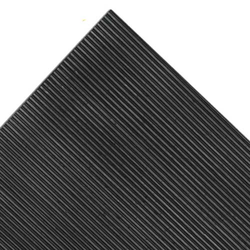 Transforming Technologies FM103648 Conductive Rubber V - Groove Floor Mat, With Hardware, 3 ft x 4 ft MTESolutions