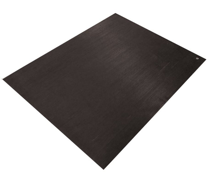 Transforming Technologies FM104X32 Conductive Rubber V - Groove Floor Mat Roll, 4 ft x 32 ft MTESolutions