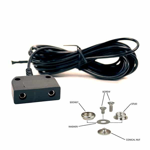 Transforming Technologies GK1000, Table Mat Grounding Kit, 1 CP2522 Ground Cord, 1 Ground Snaps CS1090 MTESolutions
