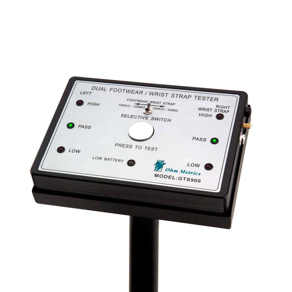 Transforming Technologies GTS900K Deluxe Combo Tester & Foot Plate, Stand - Free Standing MTESolutions