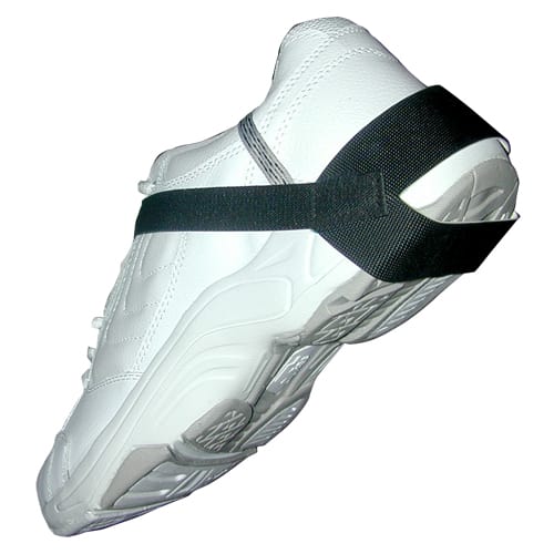 Transforming Technologies, HG1360, Heel Grounder, 1.25" Cup, Stretch Velcro, 1 Meg, Black